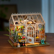 Kit Maquette 3D Serre de Rêve à fabriquer Dreamy Garden House 19 cm DG163 Rolife